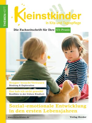 cover image of Sozial-emotionale Entwicklung in den ersten Lebensjahren